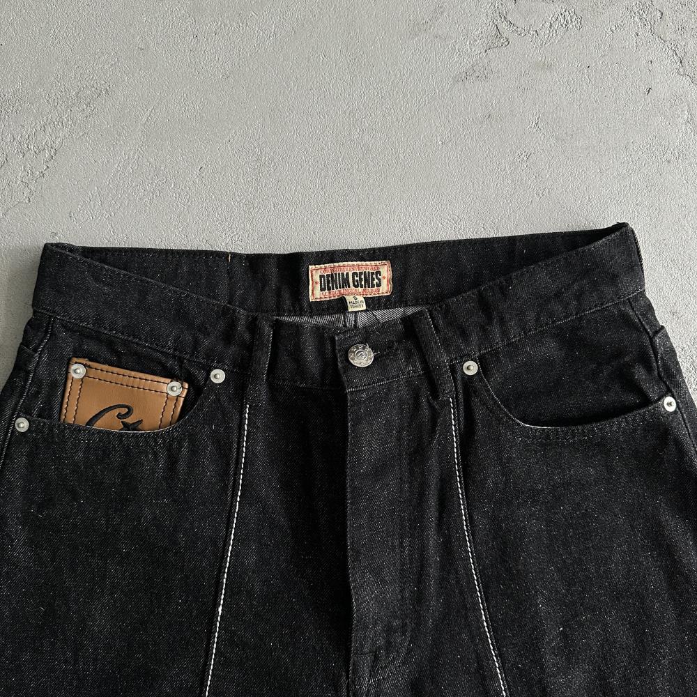 Corteiz Denim Shorts - Black Ironleague