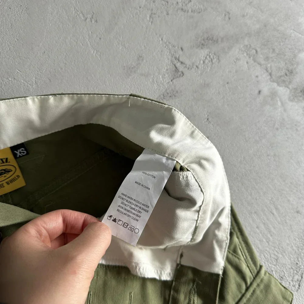 Corteiz Slant Pocket Pants - Military Green Ironleague