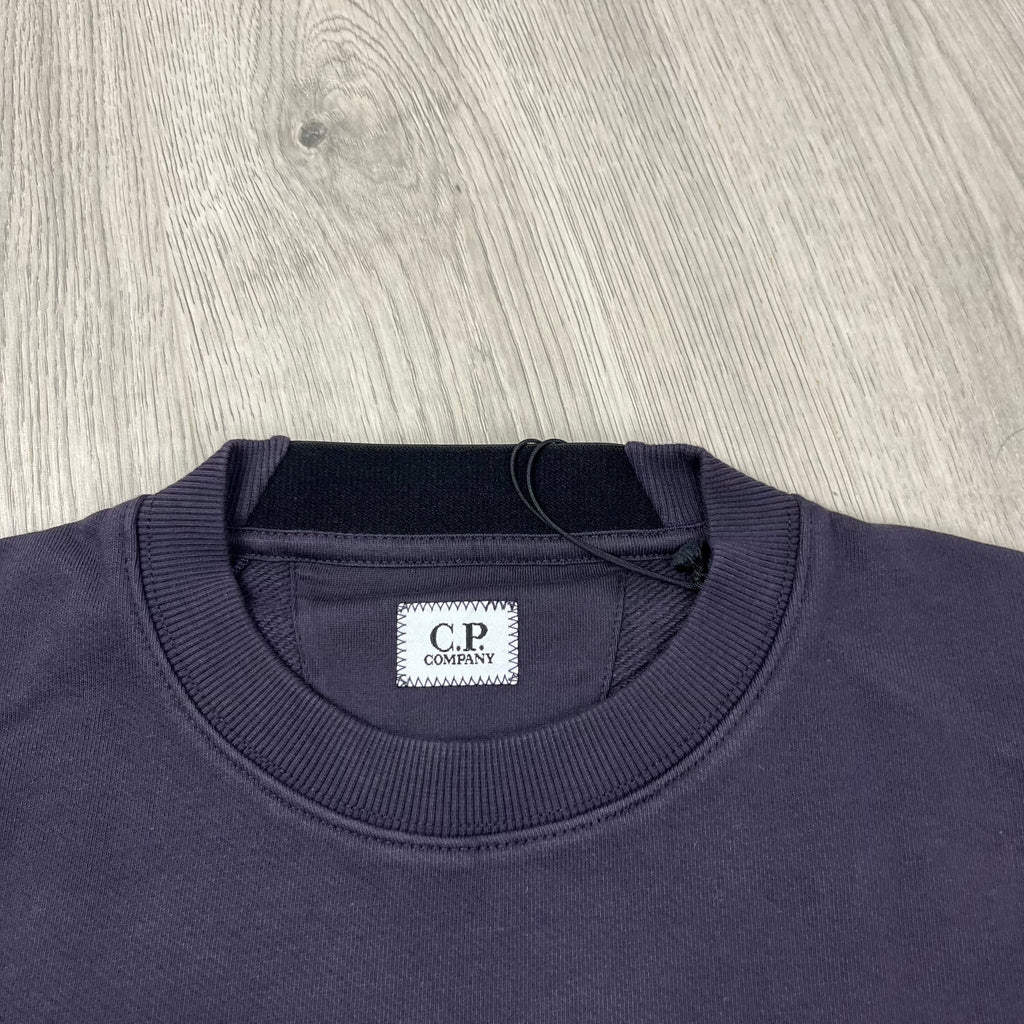 CP Company Raised Fleece Sweatshirt - Nightshade Ironleague