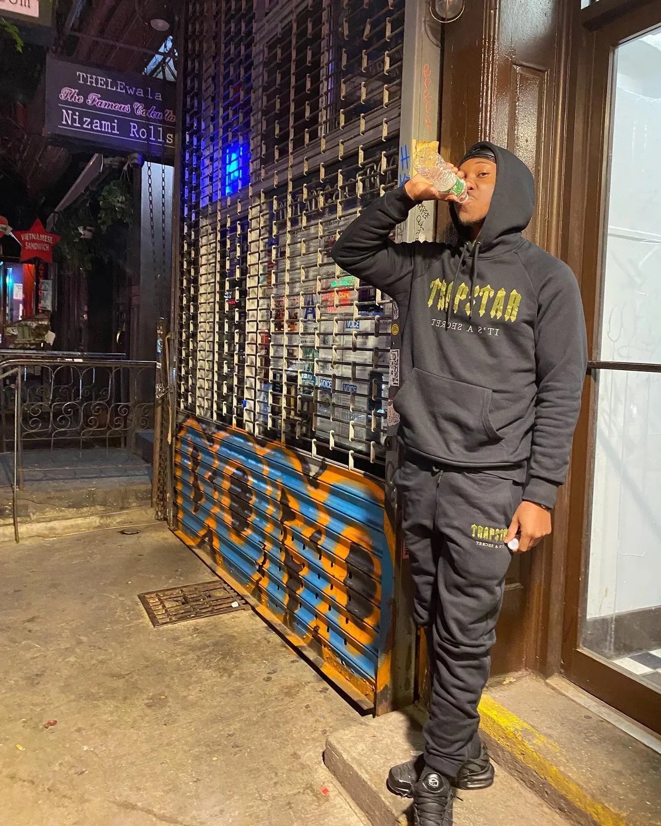 Trapstar Decoded Chenille Tracksuit - Olive Camo/Black Ironleague