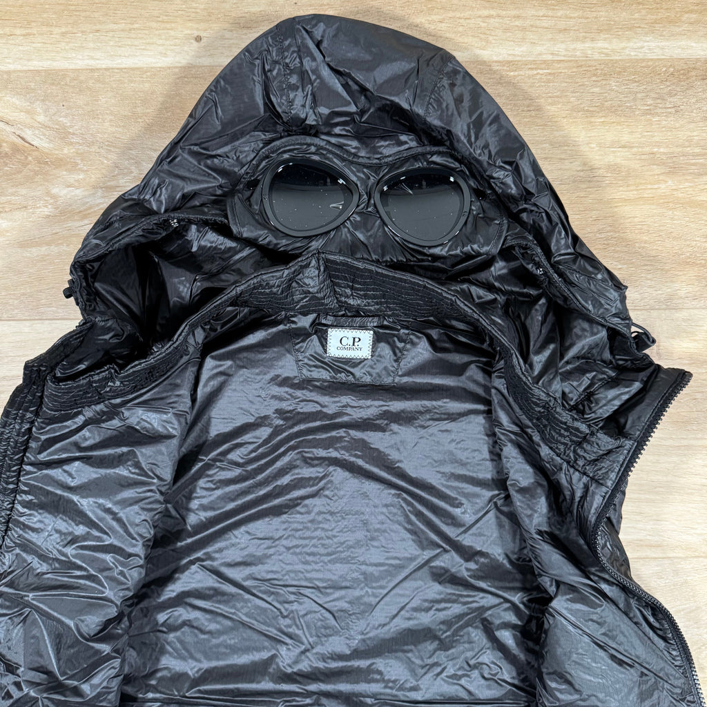 CP Company Nada Shell Goggle Vest in Black Ironleague