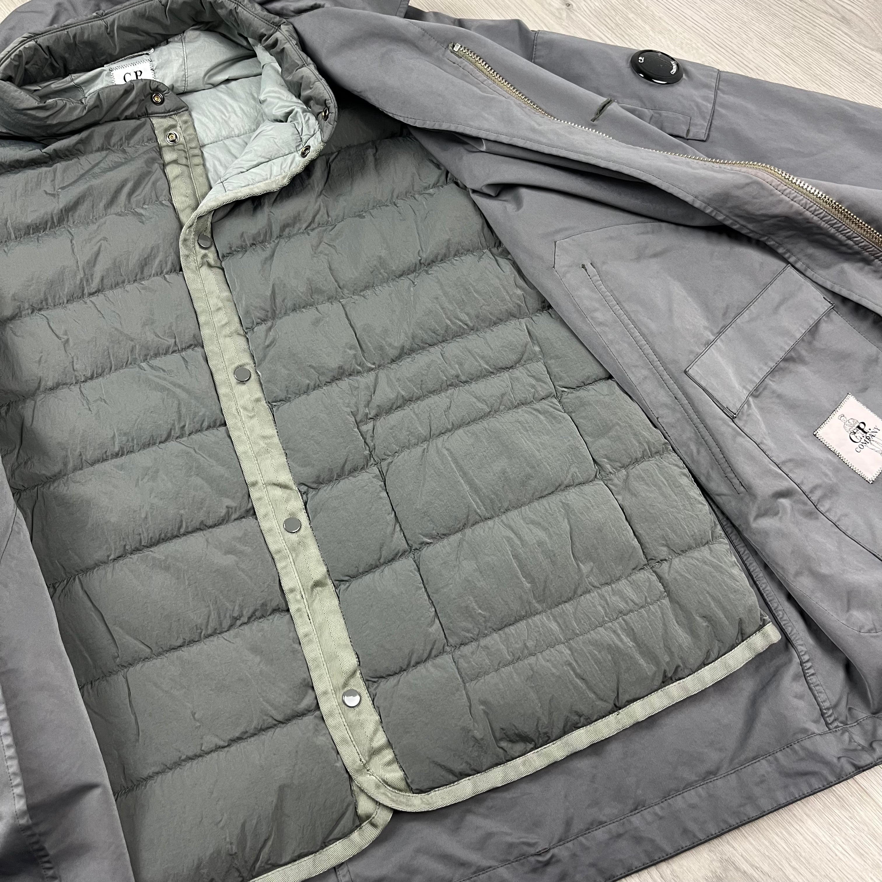 CP Company Micro Kei Jacket - Gunmetal Ironleague