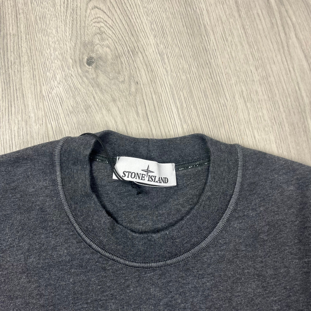 Stone Island Dyed Sweatshirt - Grey Ironleague
