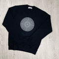 Stone Island Embroidered Sweatshirt - Black Ironleague