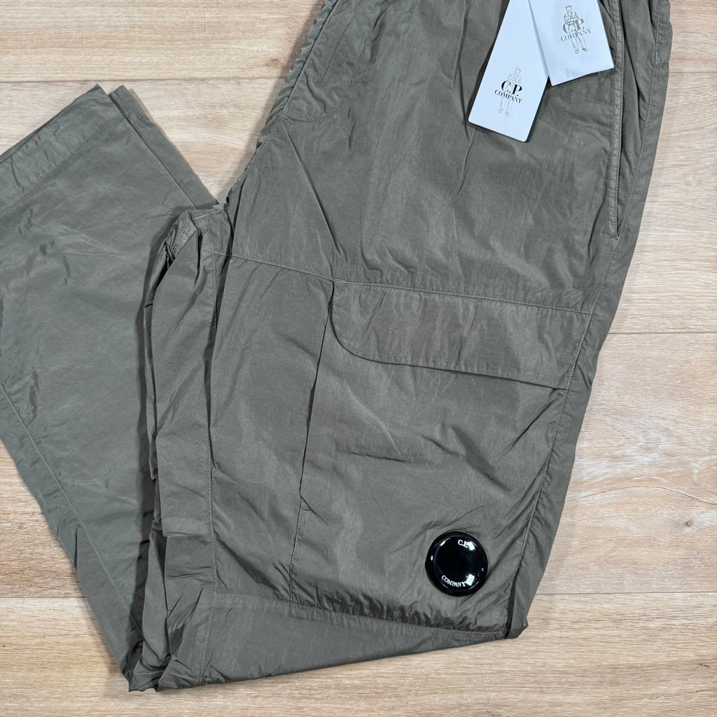 CP Company Chrome-R Loose Cargo Pants in Walnut Ironleague
