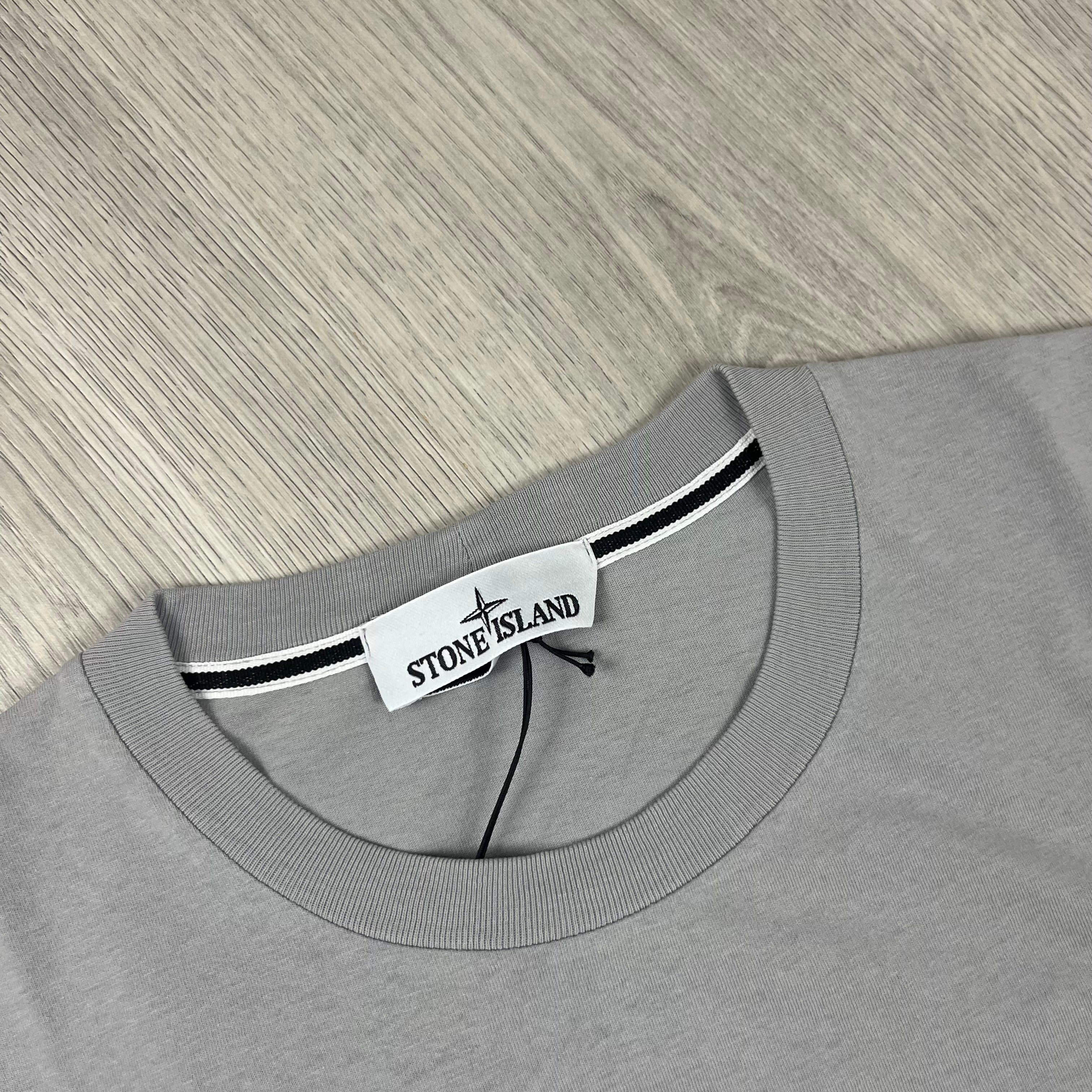 Stone Island Oversized T-Shirt - Grey Ironleague