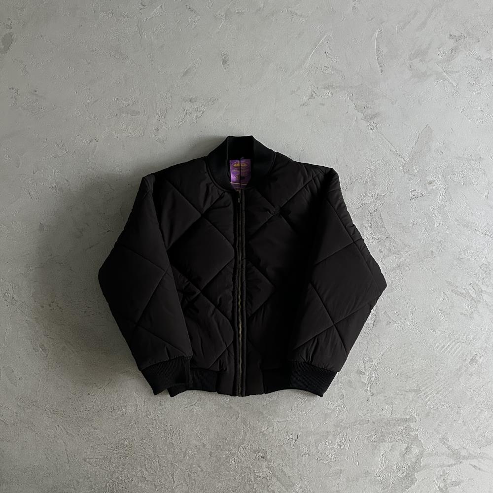 Corteiz Old English Bomber Jacket - Black Ironleague