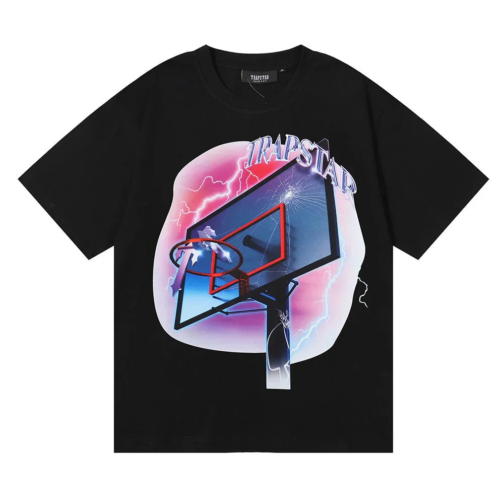 Trapstar Basketball Board T-Shirt - Black/White Ironleague