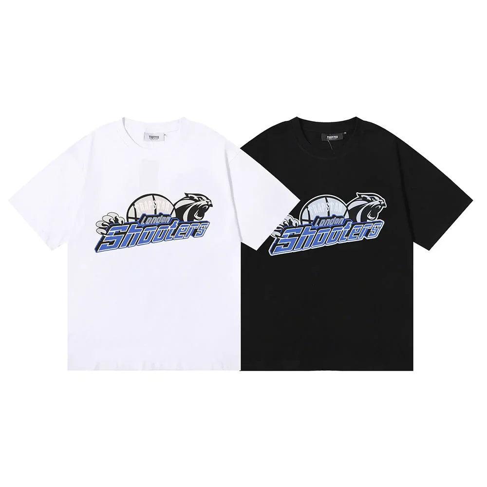 Trapstar London Shooters T-Shirt - Black/White Ironleague