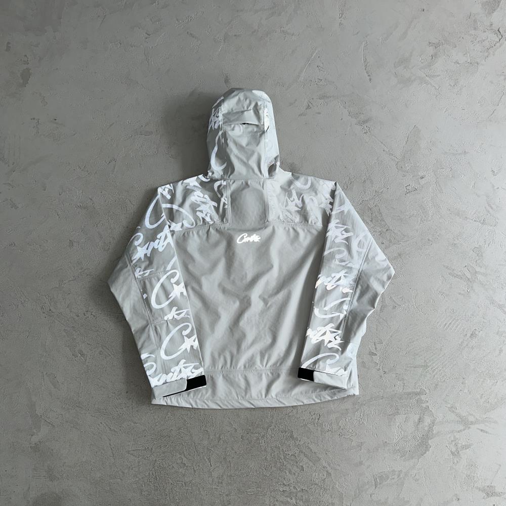 Corteiz Elitework Shell Jacket - Grey Ironleague
