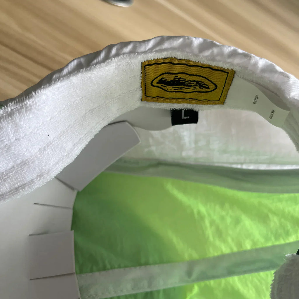 Corteiz Drawstring Cap - Fluorescent Green Ironleague