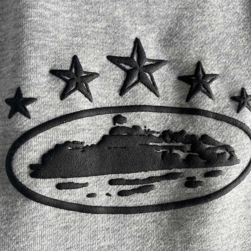 Corteiz 5 Starz Alcatraz Tracksuit - Grey Ironleague