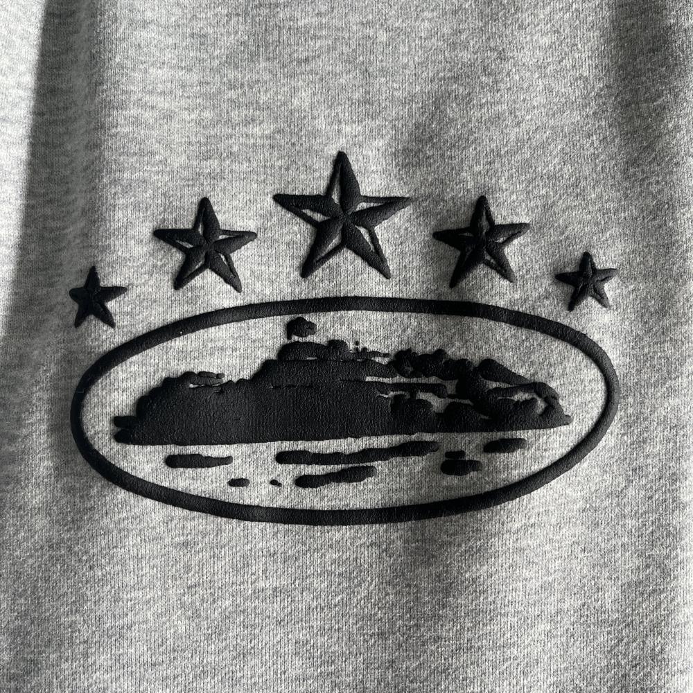 Corteiz 5 Starz Alcatraz Tracksuit - Grey Ironleague