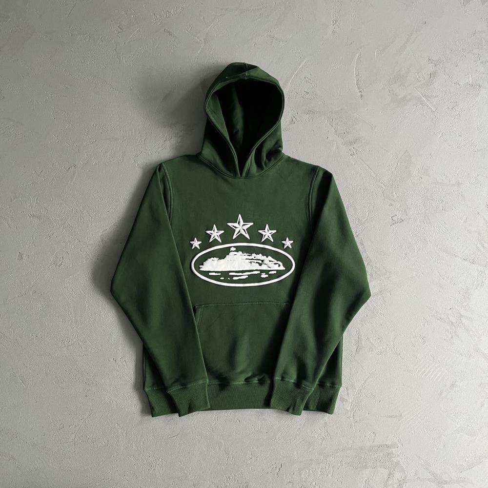 Corteiz 5 Starz Alcatraz Tracksuit - Green Ironleague