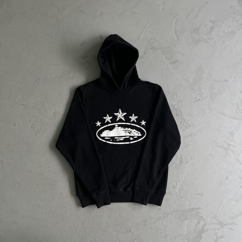 Corteiz 5 Starz Alcatraz Tracksuit - Black Ironleague