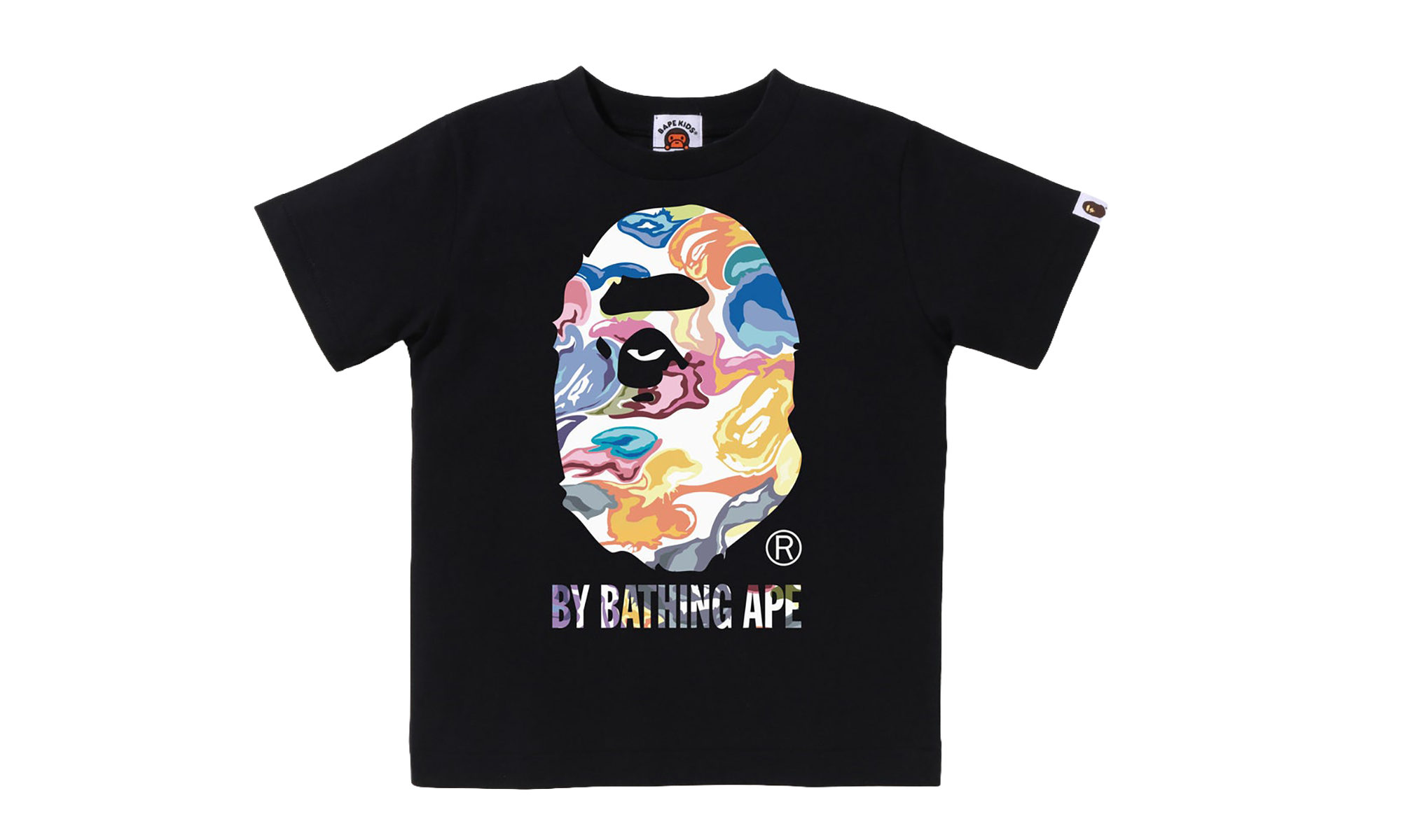 BAPE Art Camo By Bathing Ape Tee Black 1L80 110 036 BLK