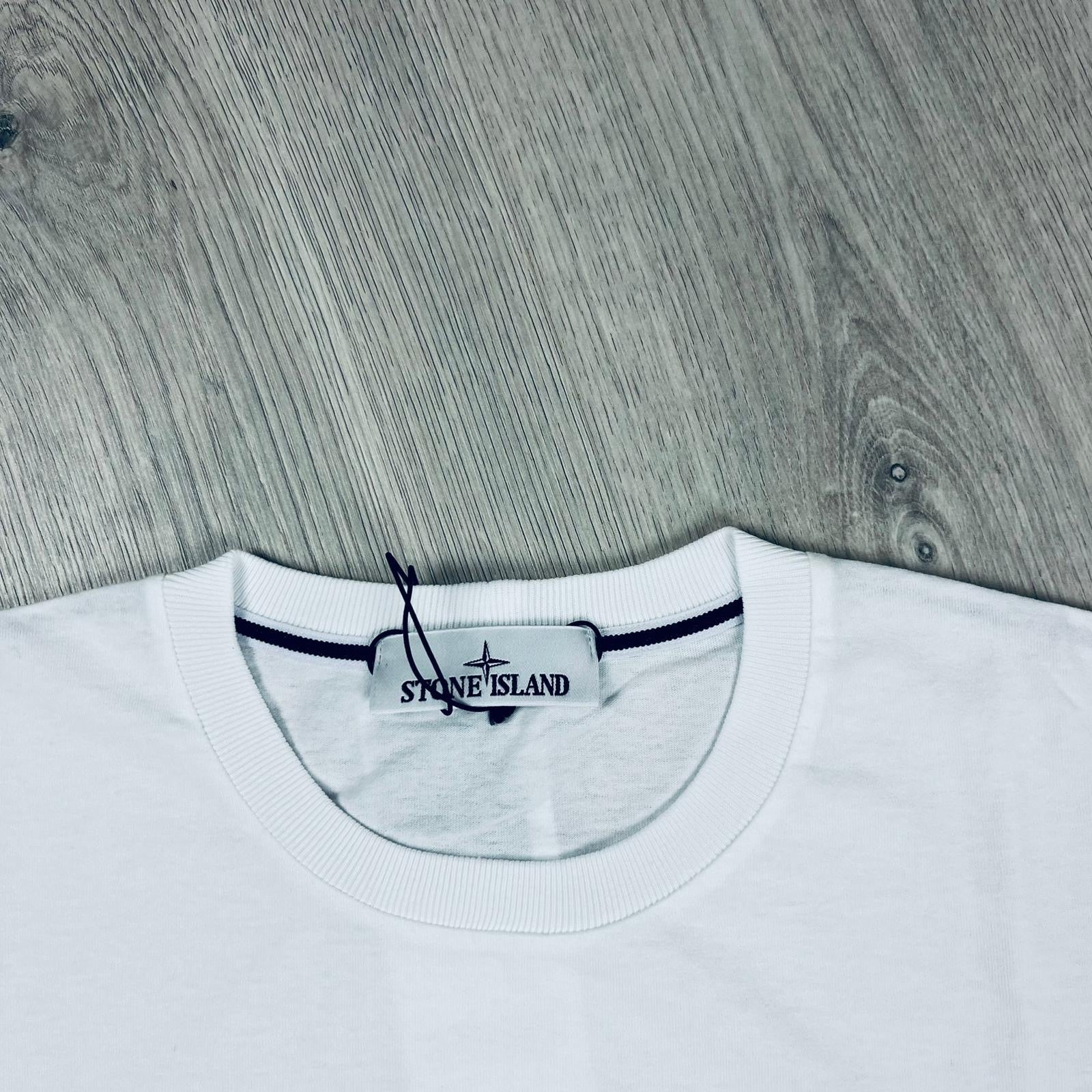 Stone Island Printed T-Shirt - White Ironleague