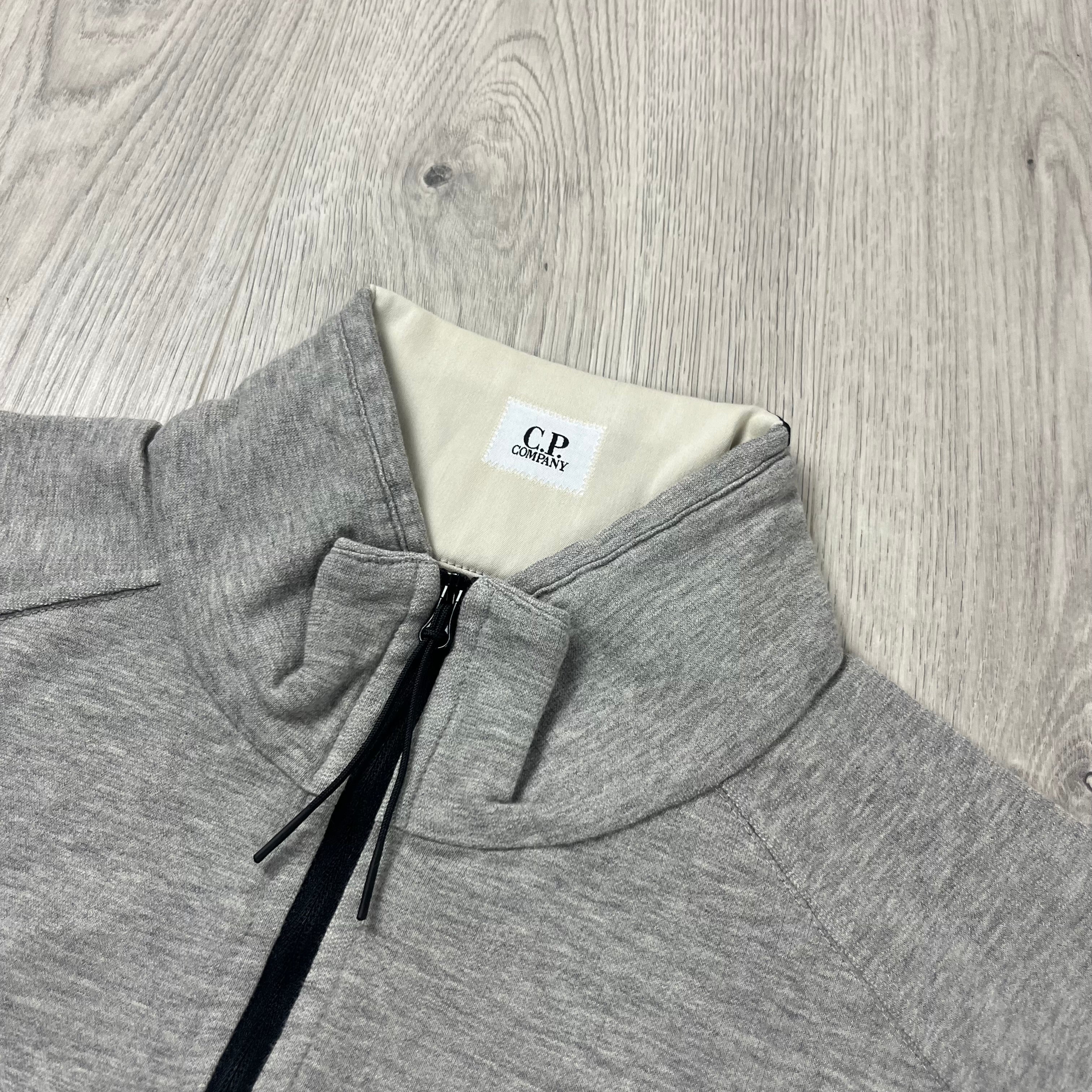 CP Company Zip Fleece - Grey Ironleague