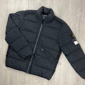 Stone Island Nylon Down Jacket - Black Ironleague