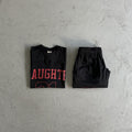 Corteiz Slaughter Gang T-Shirt & Shorts - Black Ironleague