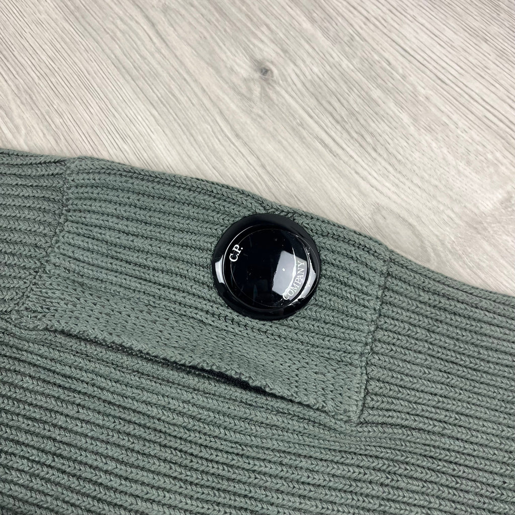 CP Company Knit Fleece - Gunmetal Ironleague