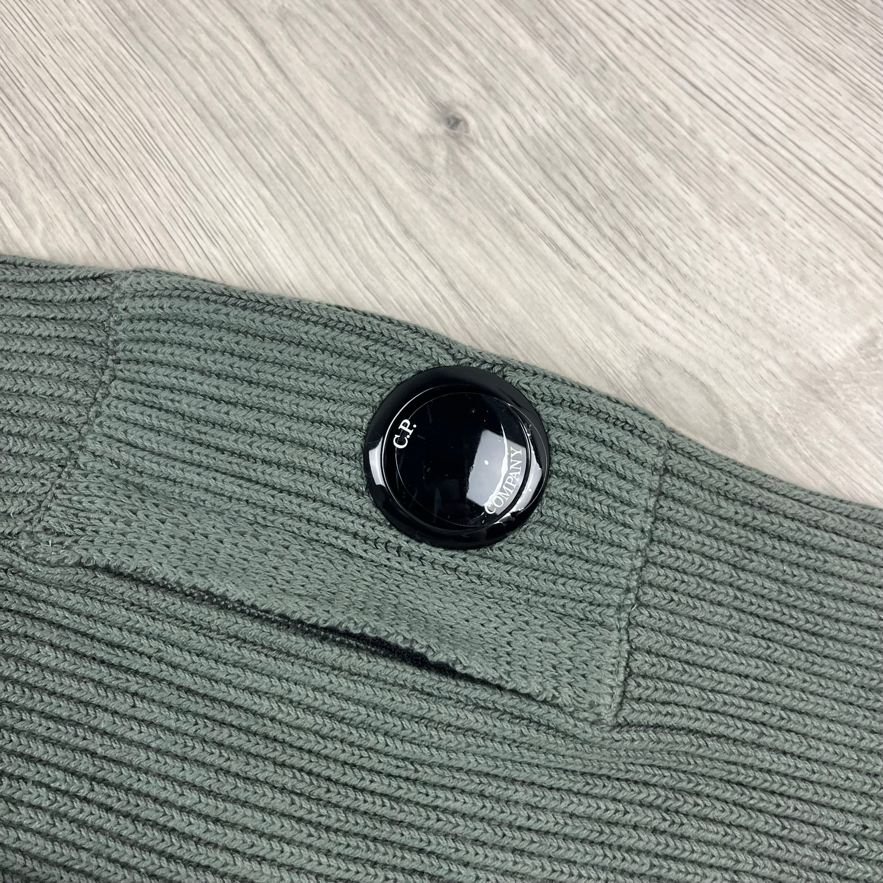 CP Company Knit Fleece - Gunmetal Ironleague