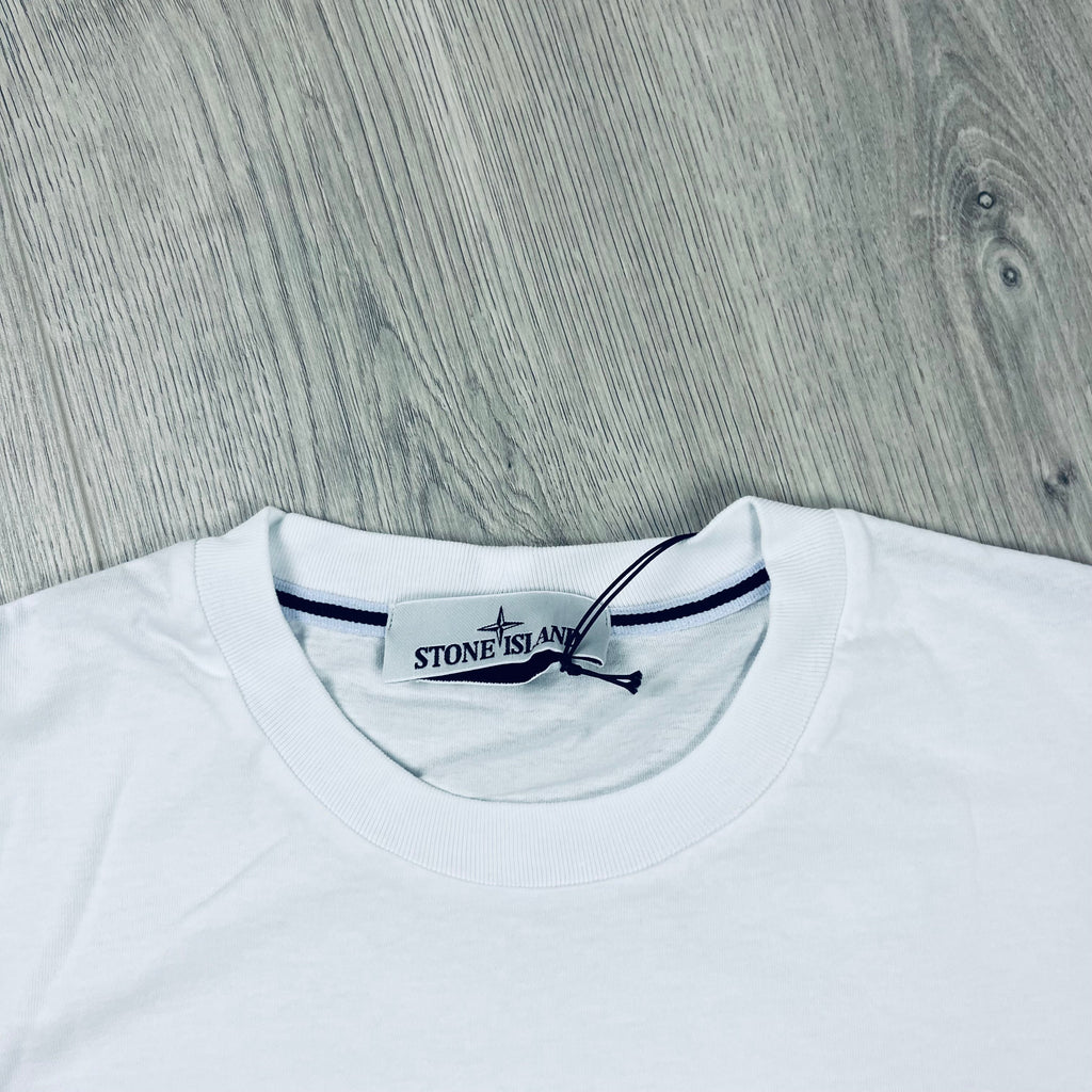 Stone Island Printed T-Shirt - White Ironleague