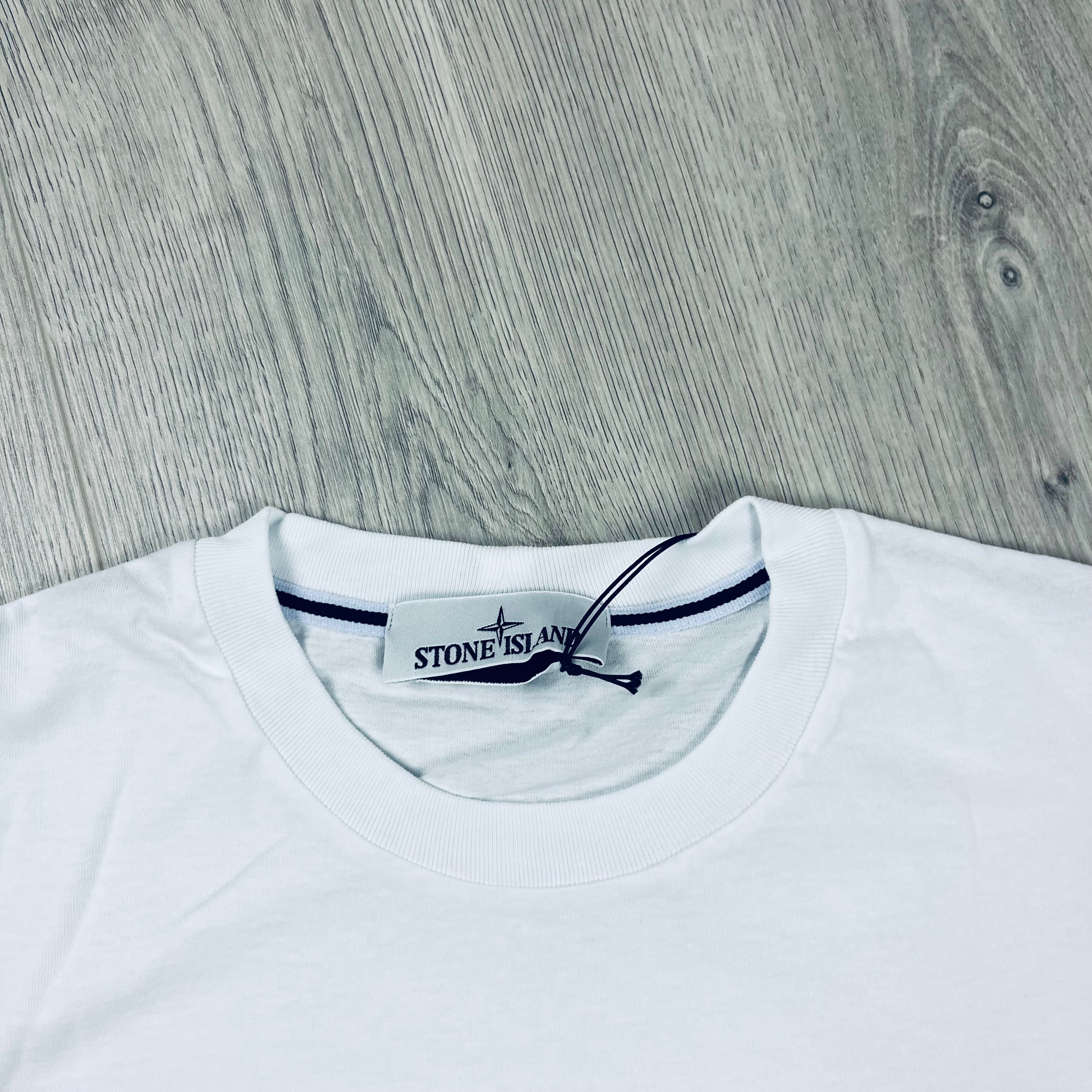Stone Island Printed T-Shirt - White Ironleague