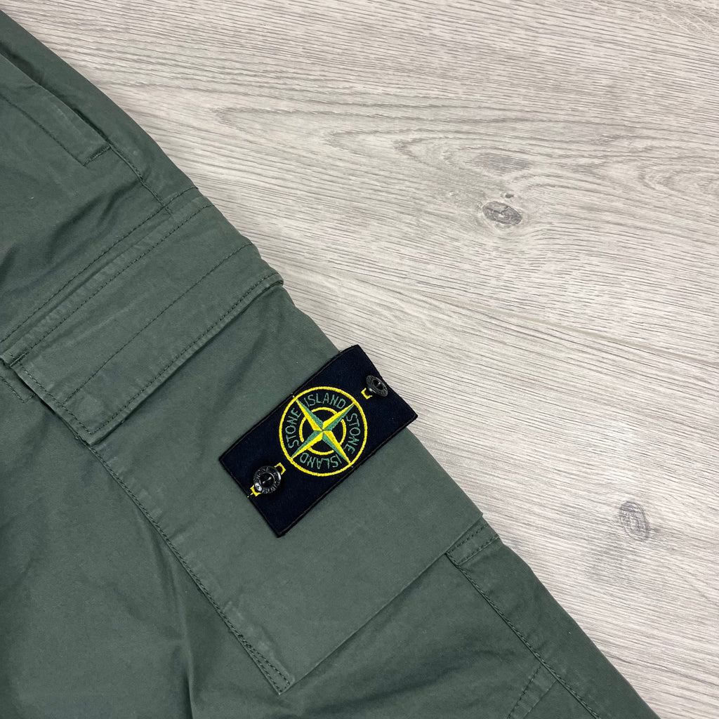 Stone Island Cargo Trousers - Musk Ironleague