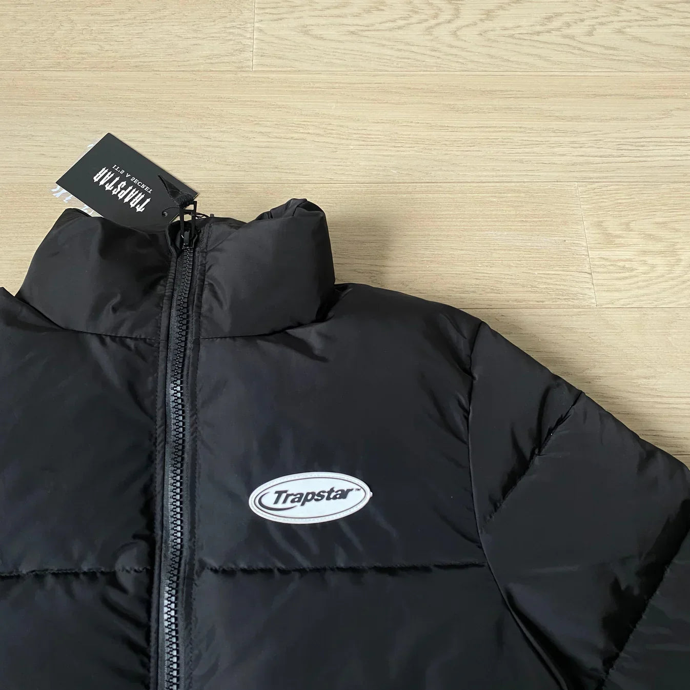 Trapstar Hyperdrive Puffer Jacket - Black Ironleague