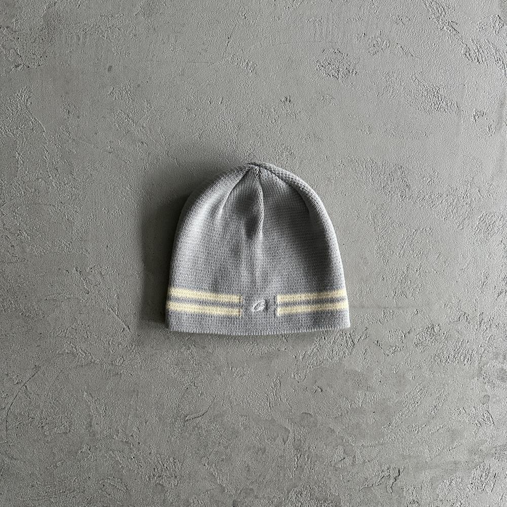 Corteiz Knit Stripe Banie - Grey Ironleague