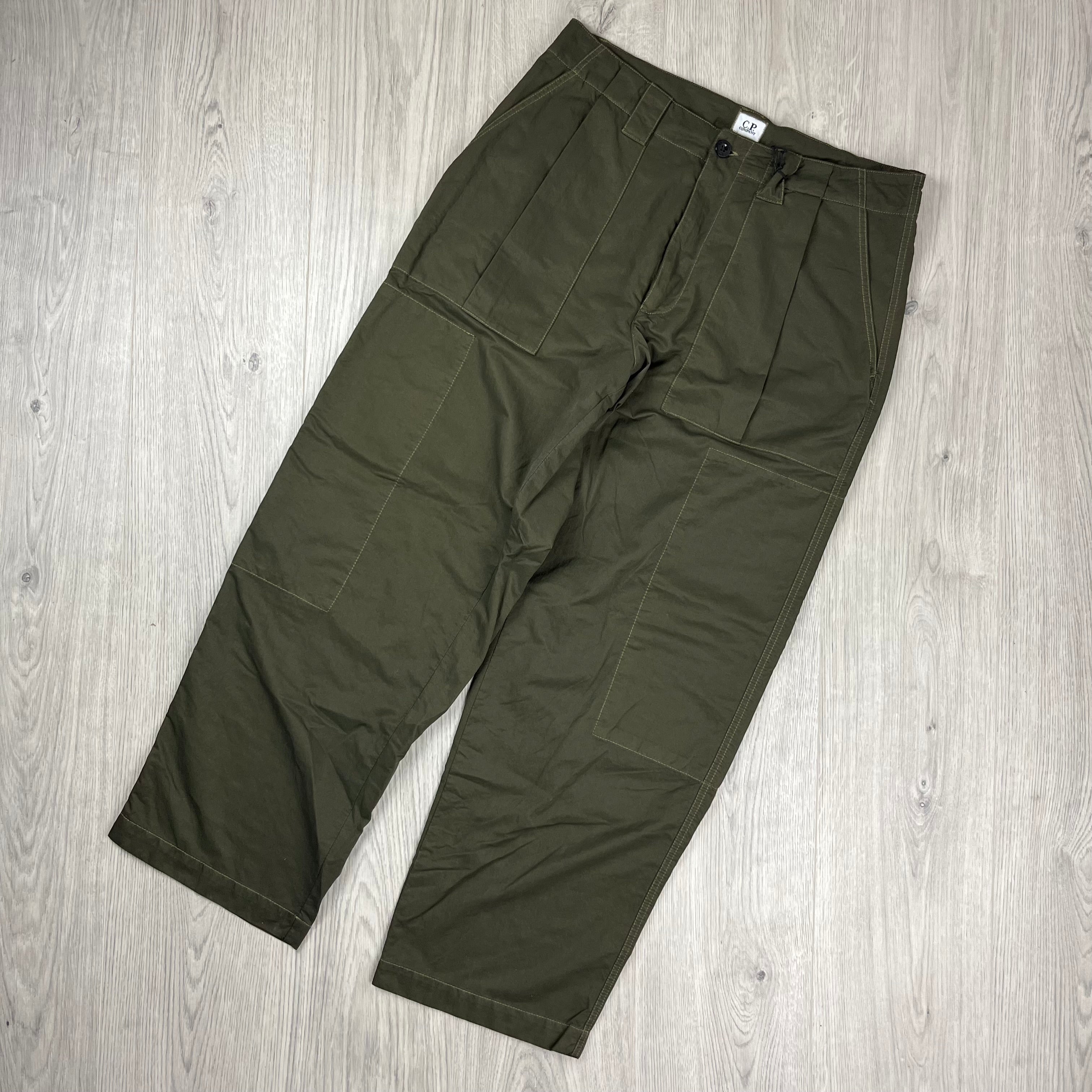 CP Company Loose Trousers - Ivy Green Ironleague