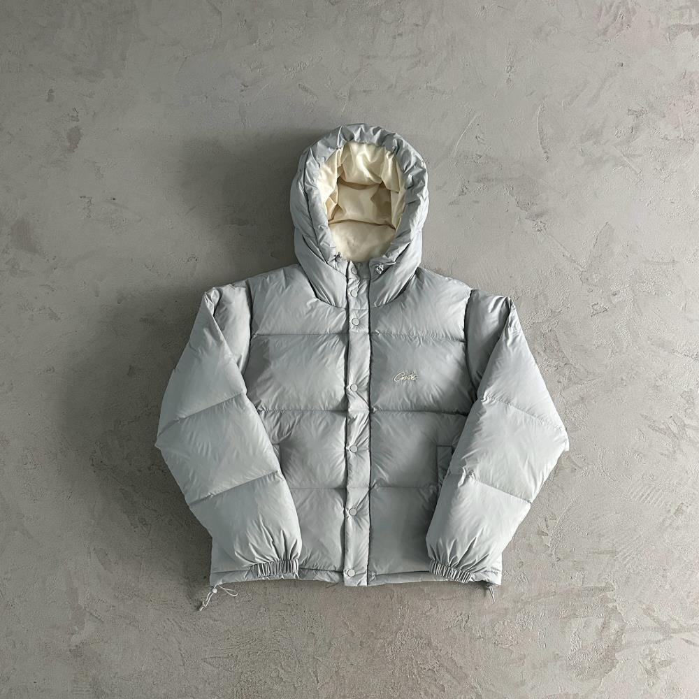 Corteiz Bolo V2 Down Jacket - Grey Ironleague