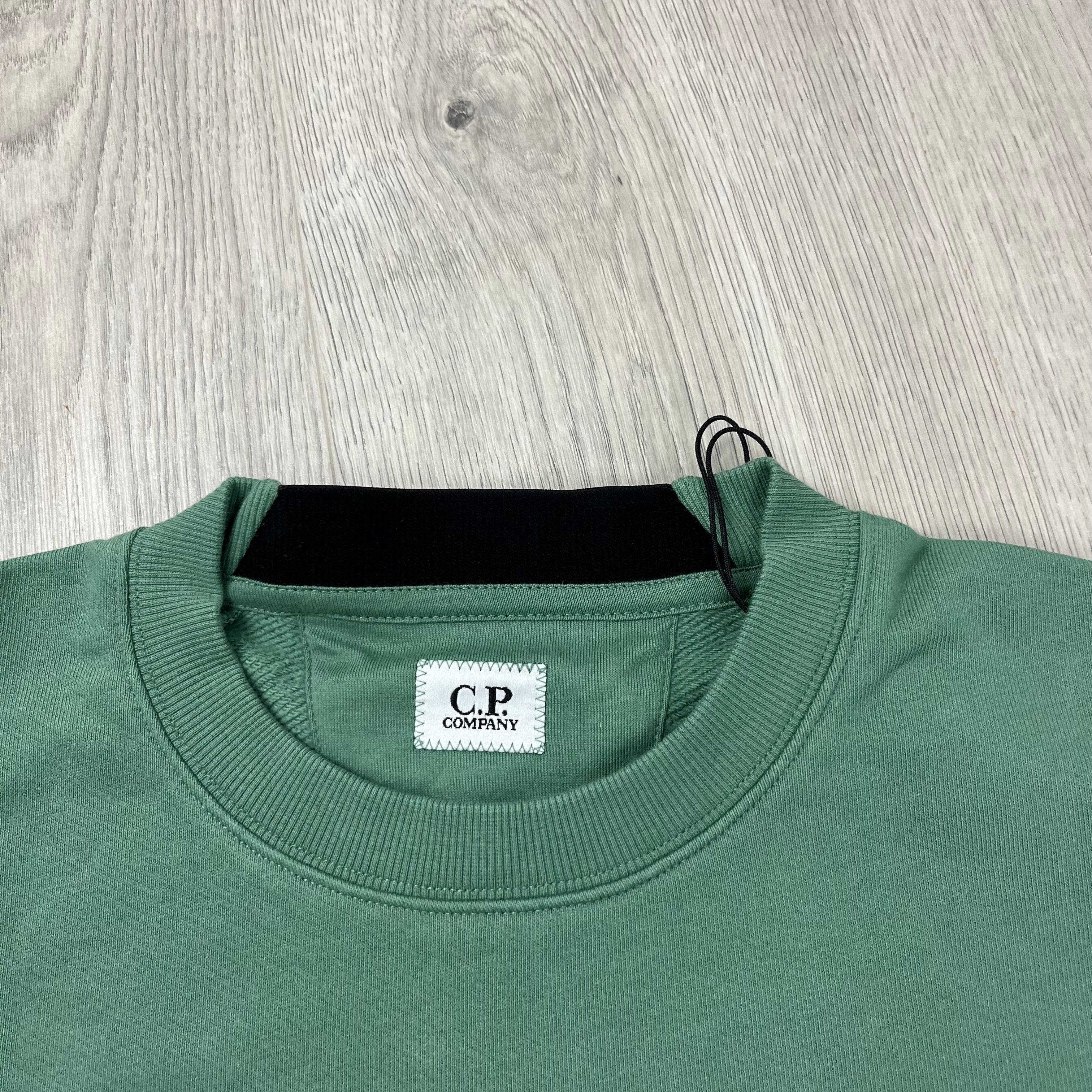 CP Company Raised Fleece Sweatshirt - Green Bay Ironleague