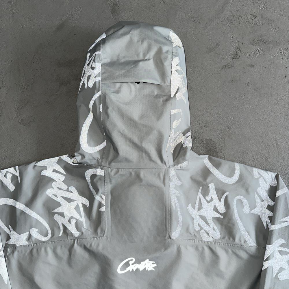 Corteiz Elitework Shell Jacket - Grey Ironleague