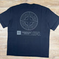 Stone Island Industrial Print T-Shirt in Black Ironleague
