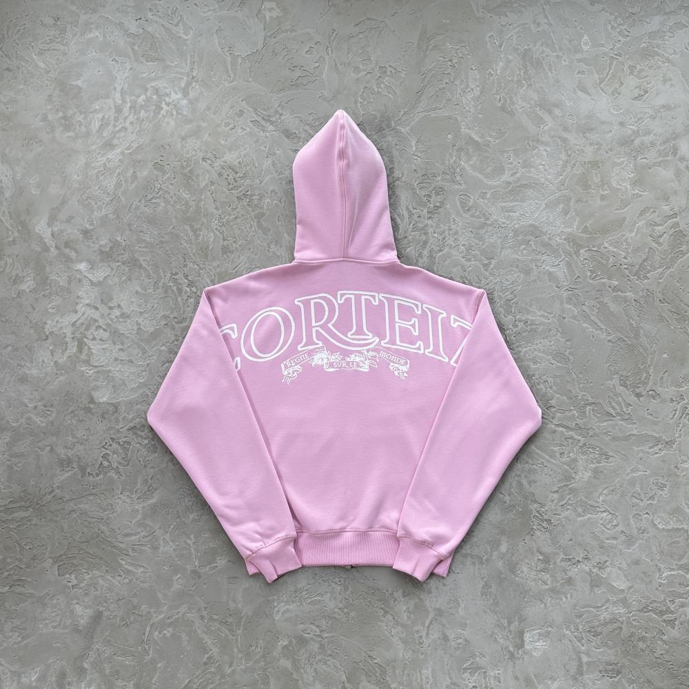 Corteiz Superior Royale Zip Set - Pink Ironleague