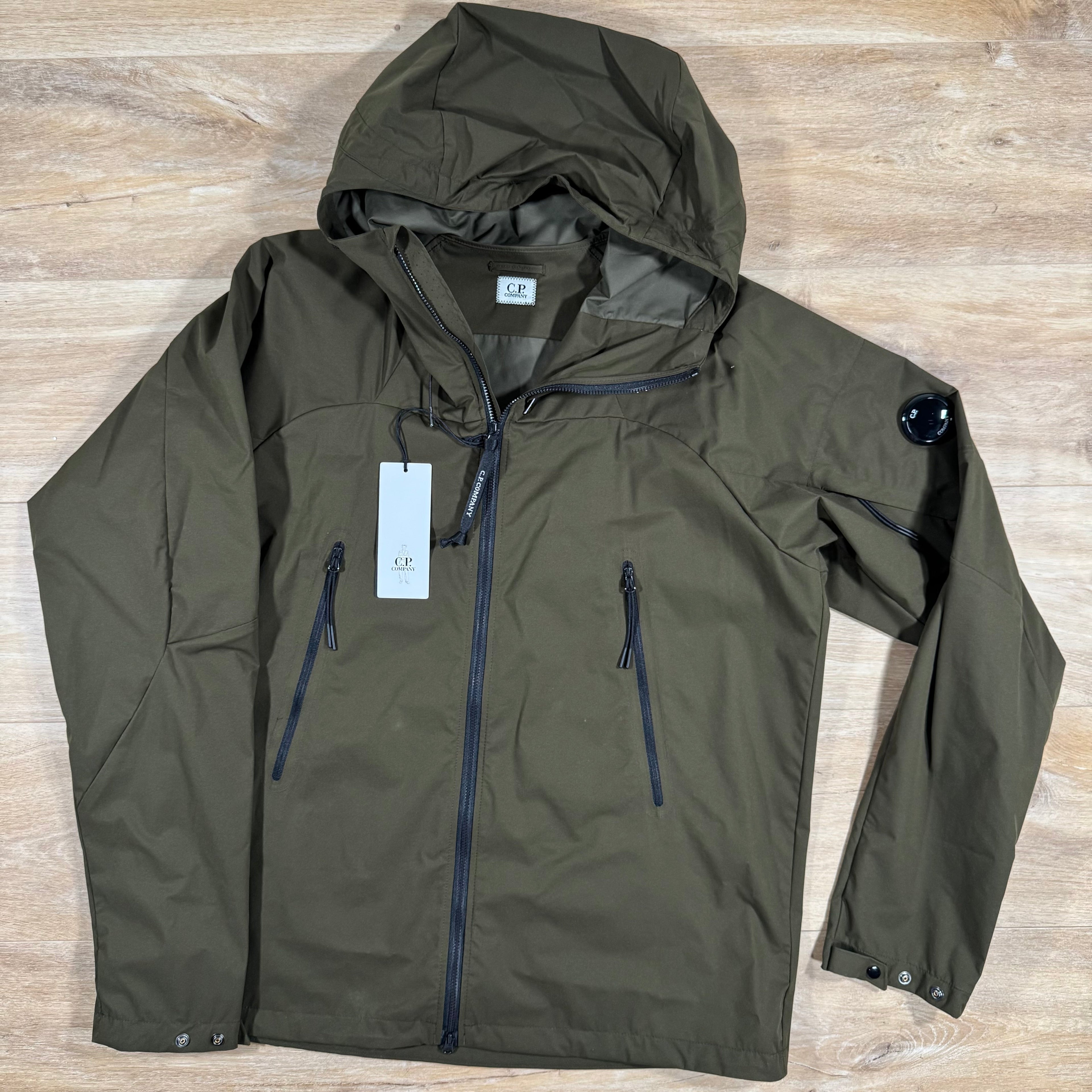 CP Company Pro-Tek Lens Jacket in Ivy Green Ironleague