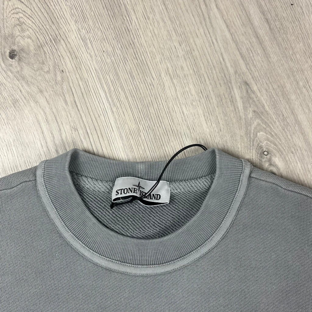 Stone Island Dyed Sweatshirt - Grey Ironleague