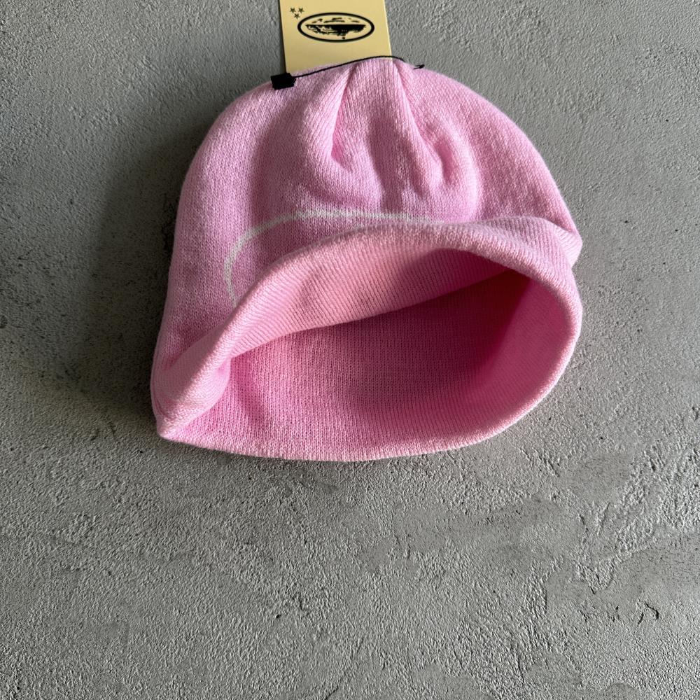 Corteiz Demon Beanie - Pink Ironleague