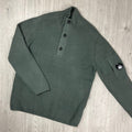 CP Company Knit Fleece - Gunmetal Ironleague