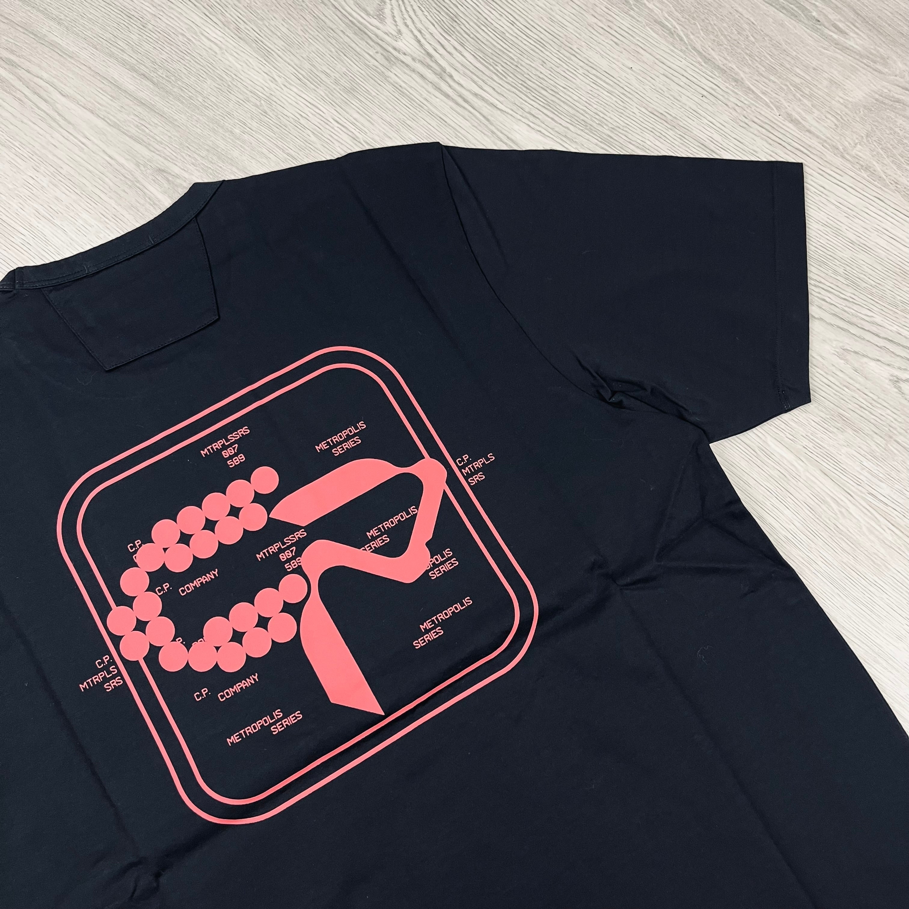 CP Company Metropolis T-Shirt - Black Ironleague