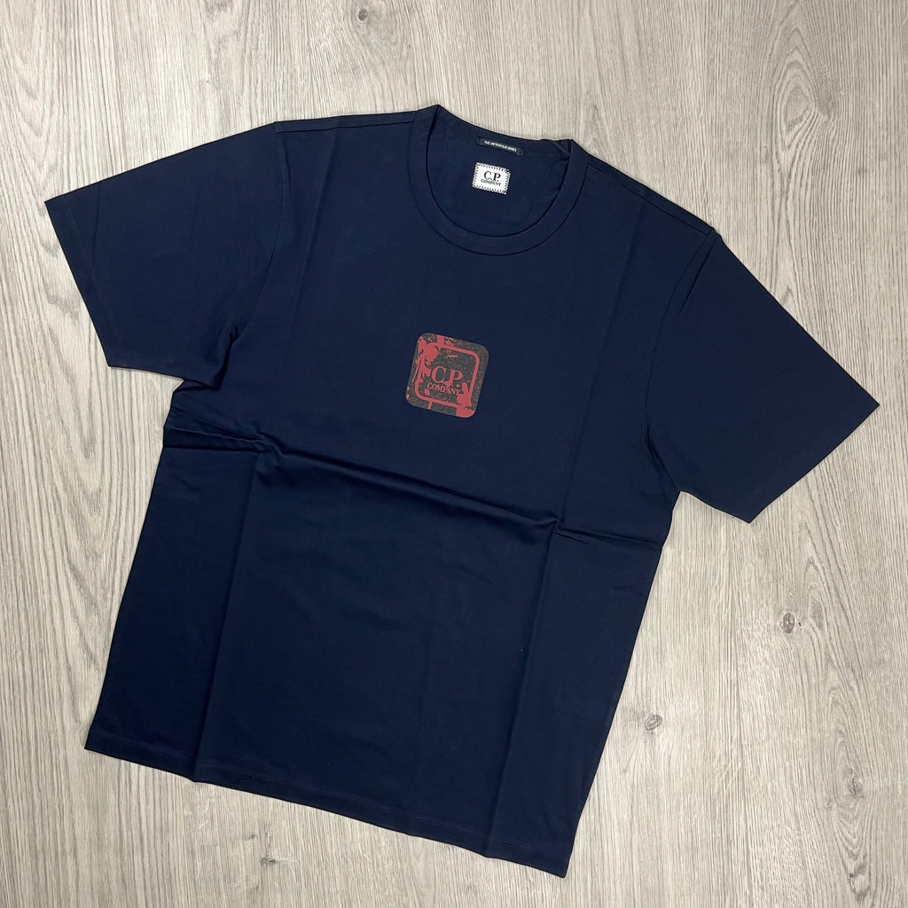 CP Company Metropolis T-Shirt - Navy Ironleague