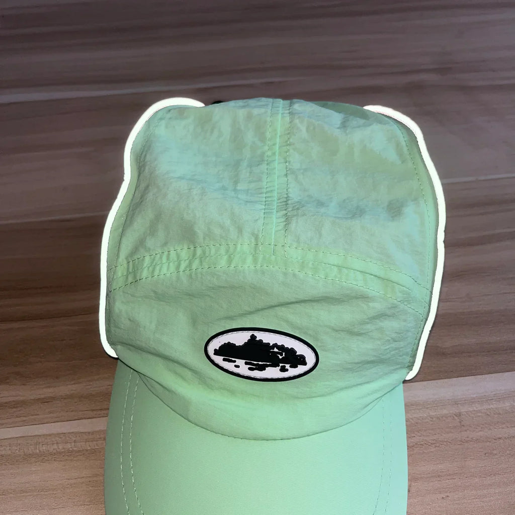 Corteiz Drawstring Cap - Fluorescent Green Ironleague