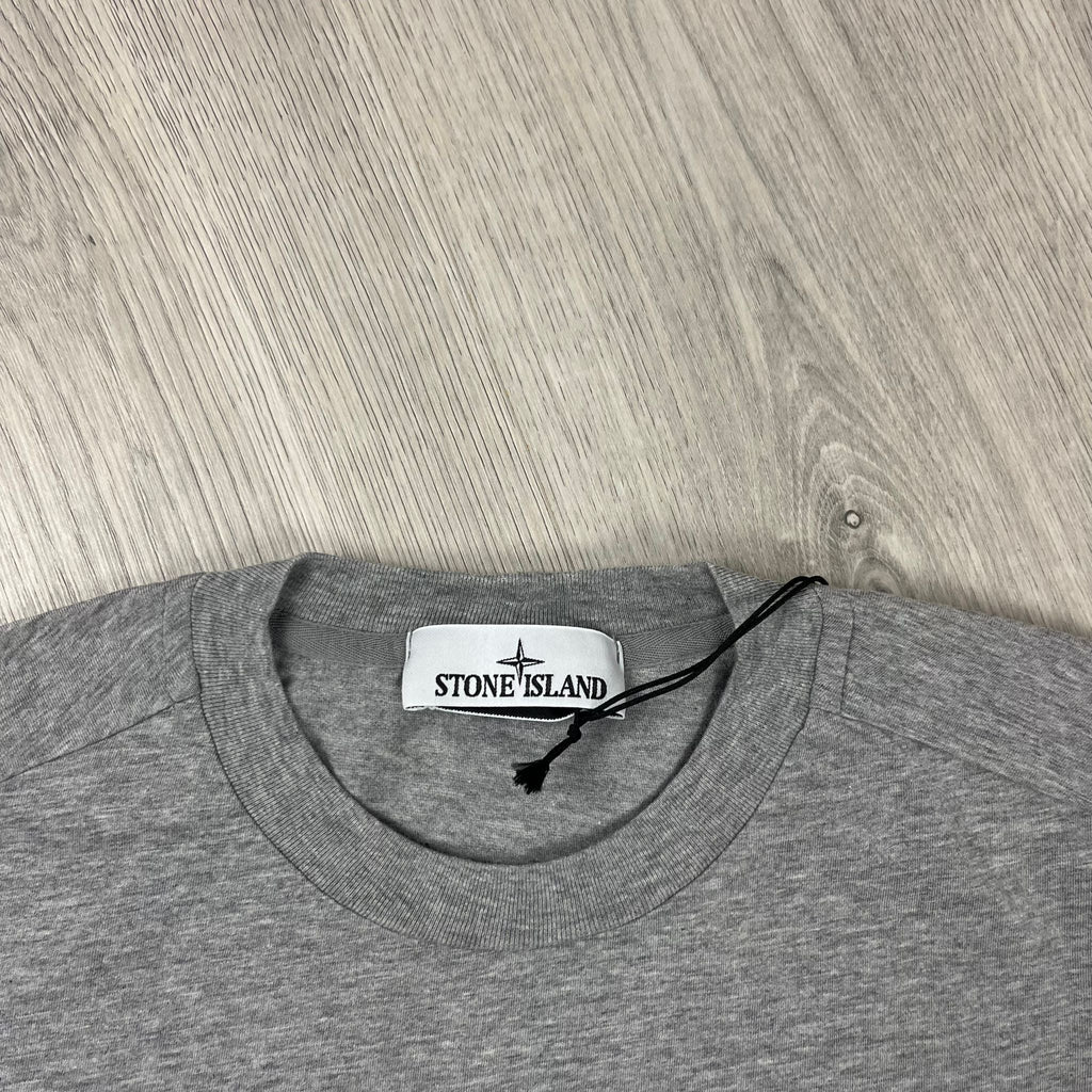 Stone Island Patch T-Shirt - Grey Ironleague