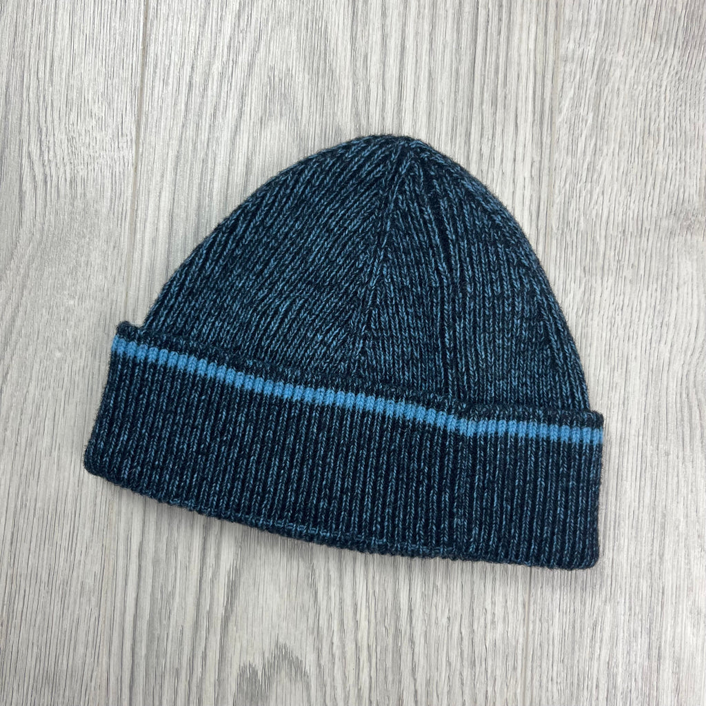 CP Company Patch Beanie - Aegean Blue Ironleague