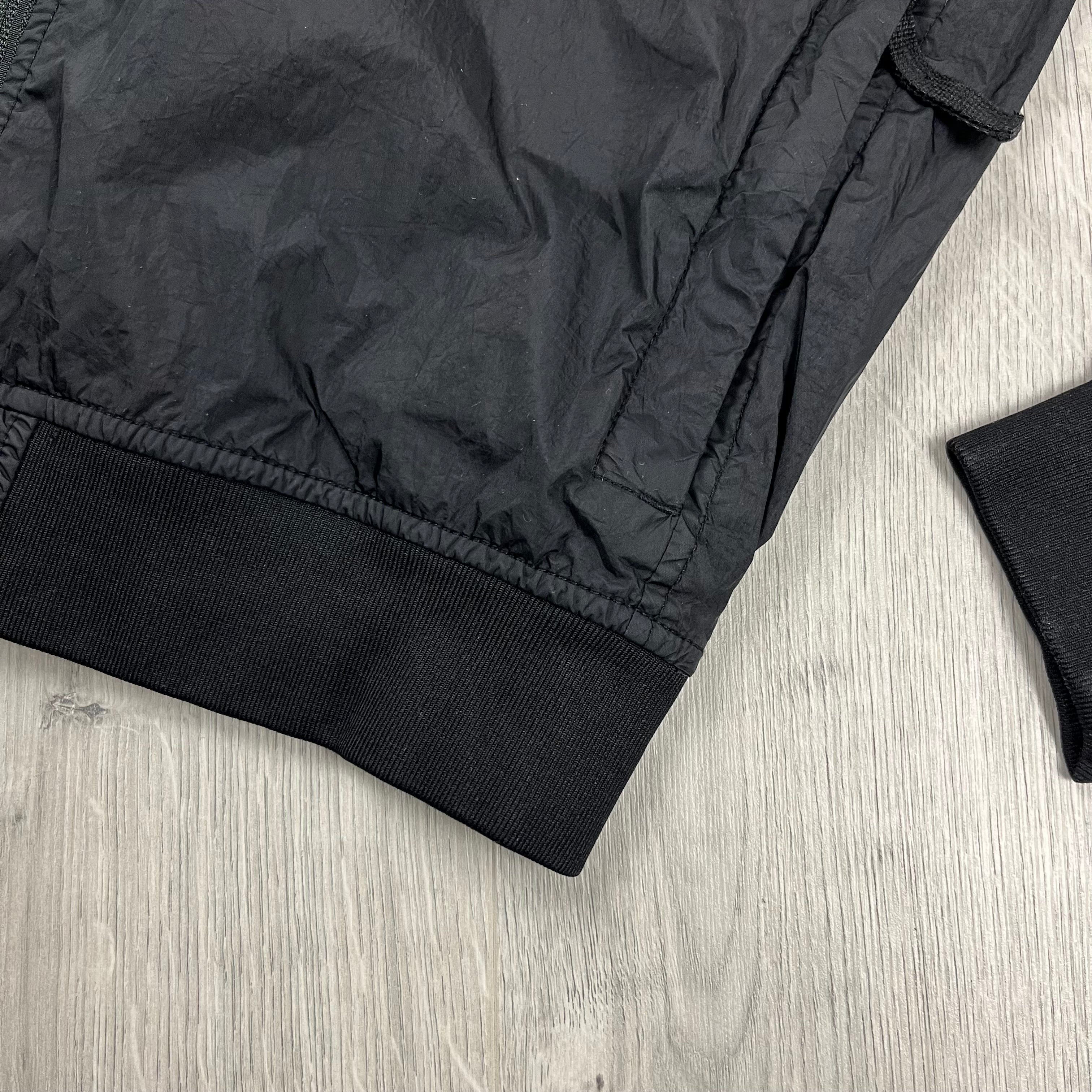 Stone Island Crinkle Reps R-NY Jacket - Black Ironleague