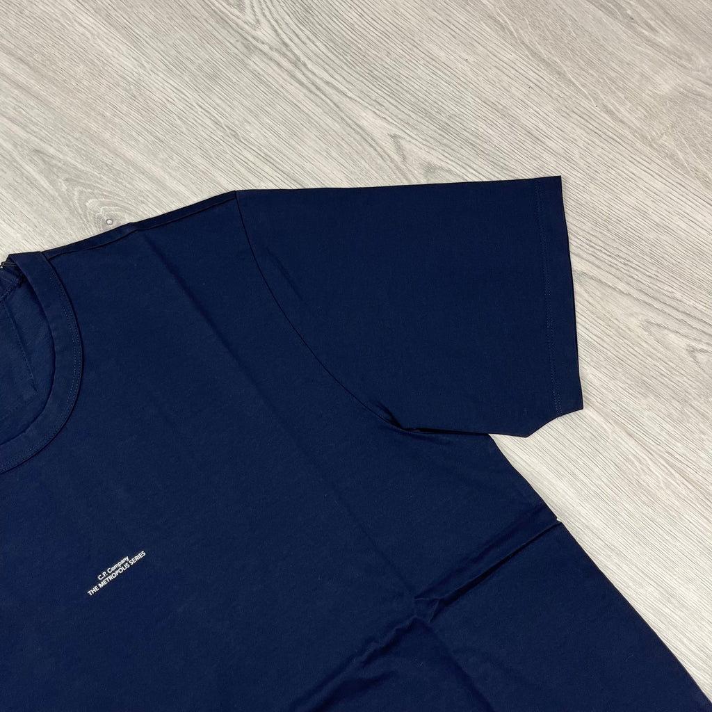 CP Company Metropolis T-Shirt - Navy Ironleague