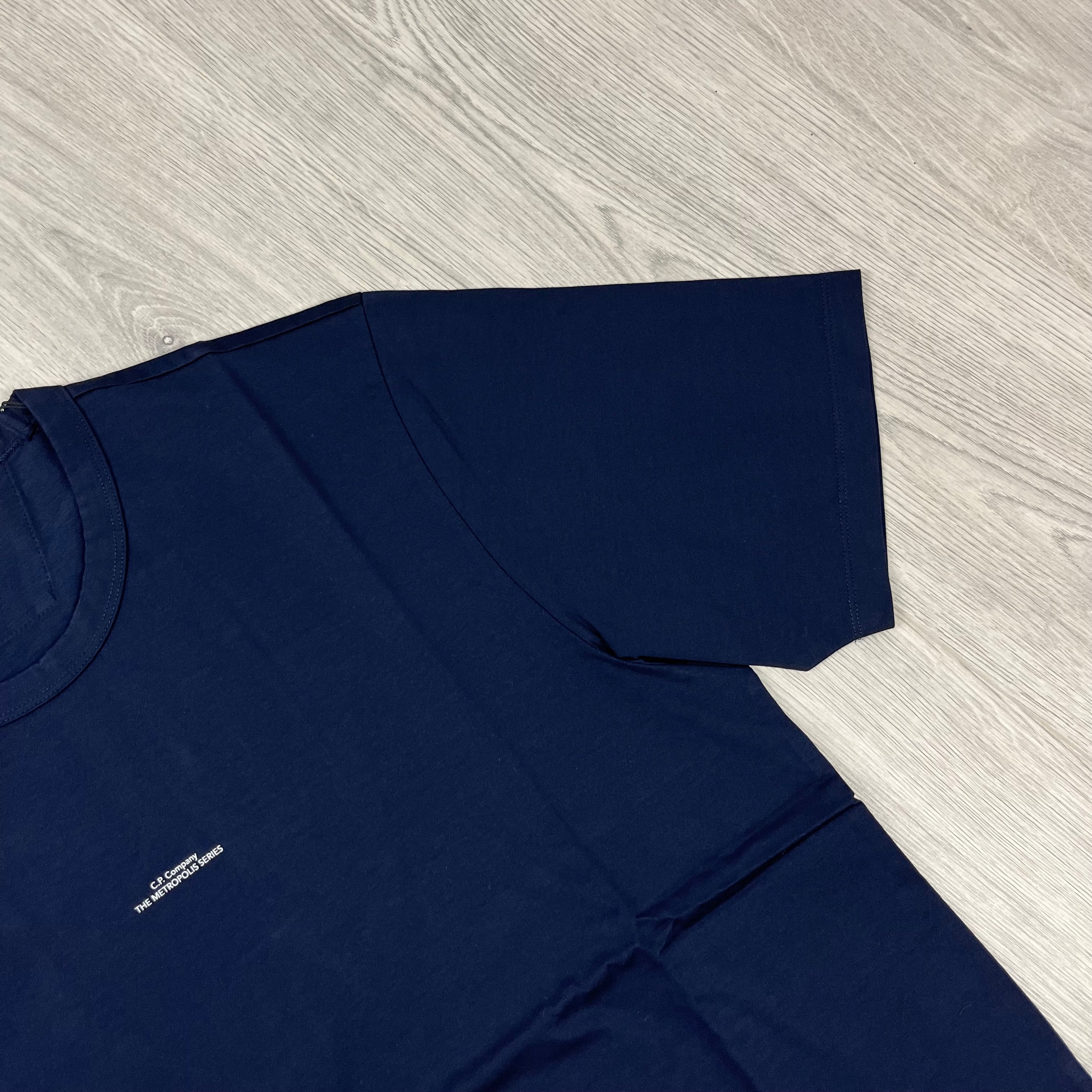 CP Company Metropolis T-Shirt - Navy Ironleague