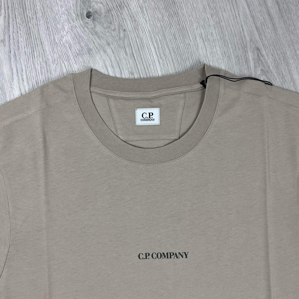CP Company Graphic T-Shirt - Tan Ironleague
